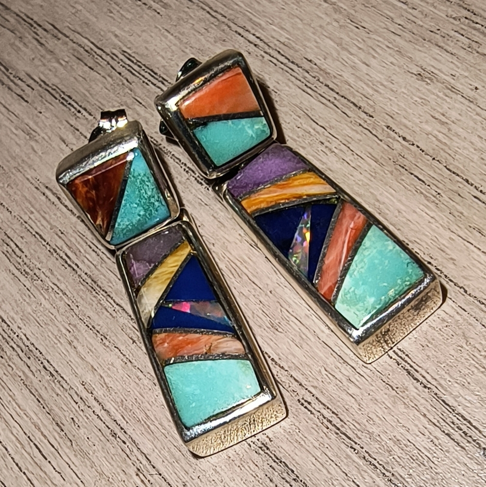 Calvin Begay Earrings